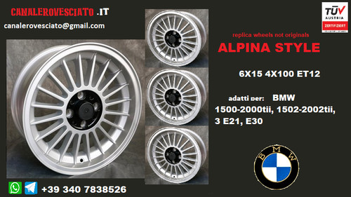 Alufelgen alpina zoll bmw - alufelgen, 15
