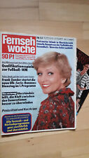Fernsehwoche Nr.12 von 1981 Abba, Olivia Pascal, Frank Zander, Susanne Beck...
