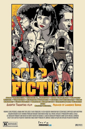 Pulp fiction movie film - fiction,