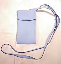 Damen Tasche, Handybag, Handbag, TCM, hellblau, Kartenfächern, Druckknopf, NEU!