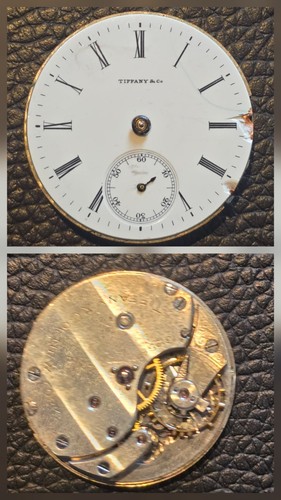 Tiffany taschenuhrwerk - &,