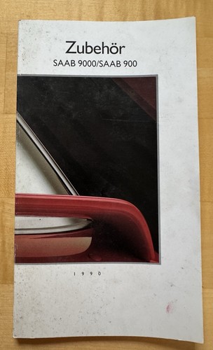 Zubehör katalog saab - katalog, 900