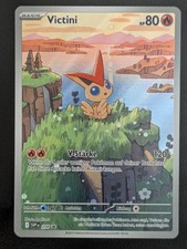 Pokemon Victini SVP 208 Illustration Rare Schwarze Blitze Deutsch Promo Karte NM