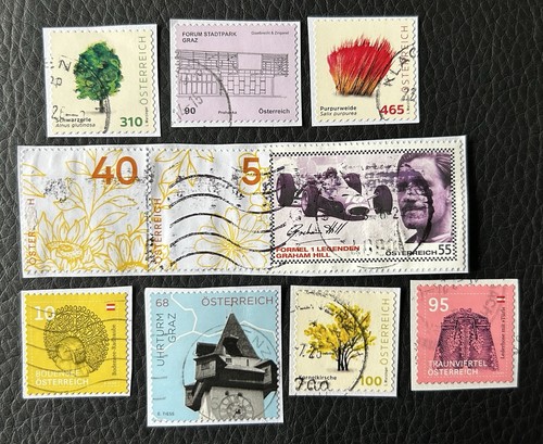 Lot von briefmarken - 10,