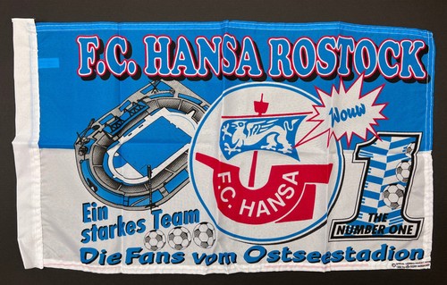 Hansa rostock fahne - hansa,