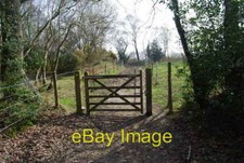 Photo 6x4 Gate on the bridleway, Green Wood Three Cups Corner  c2009
