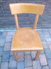 Retro Original Frankfurter Stuhl Holzstuhl Bundeswehr Bund Stubenstuhl RAR