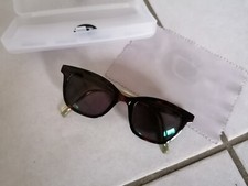 Brille + Fassung + neuw. + braun + Kunststoff + Brillenetui + Putztuch