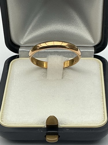 Goldring aus 900er gelbgold - 900er, gelbgold–