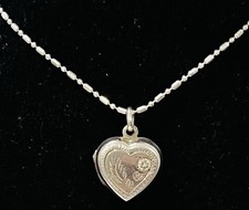 925/- Silberkette mit Herz