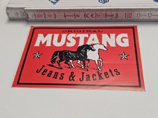 Mustang  Jeans & Jackets  - Aufkleber / Sticker Werbung 
