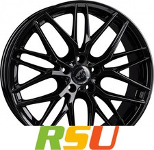 Damina Performance DM08 black 8.5x19" ET35 LK5 112 ML 66.6 Alufelgen 19 Zoll