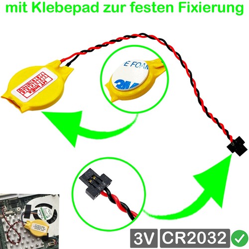 Cr2032 bios batterie flach - cr2032,