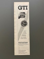 Dugena Uhr & VW Golf GTI 1983