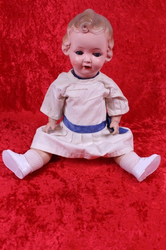 Antike porzellankopf puppe - puppe, k