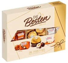 Ferrero Die Besten Nuss Edition Rocher Küsschen 26 Pralinen 250g