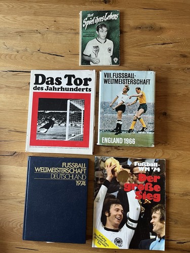 Konvolut vintage fußball - 5x,
