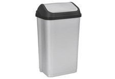 Mülleimer 50l schwingdeckel - mülleimer,