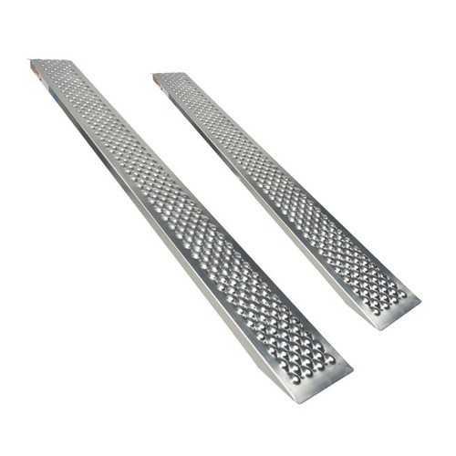 Aluminium auffahrrampe 2er - auffahrrampe, im