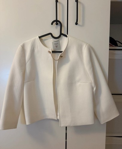Guess damen jacke weiß kurz - jacke, s