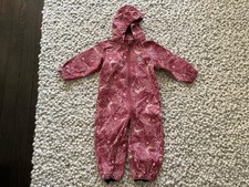 MINYMO Schneeanzug Mädchen Gr. 80 Rot Outdoor Overall Casual