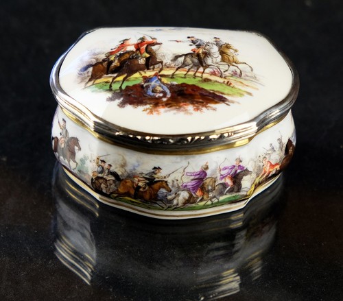Meissen porzellan tabatiere - meissen,