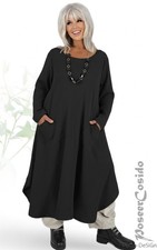 LAGENLOOK A-Form Shirt-Kleid