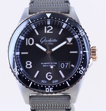 Glashütte Uhr SeaQ Stahl Gold