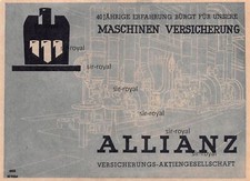 Allianz Versicherung - 1942 -