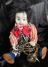 Maskenpuppe Musikclown - reine Handarbeit