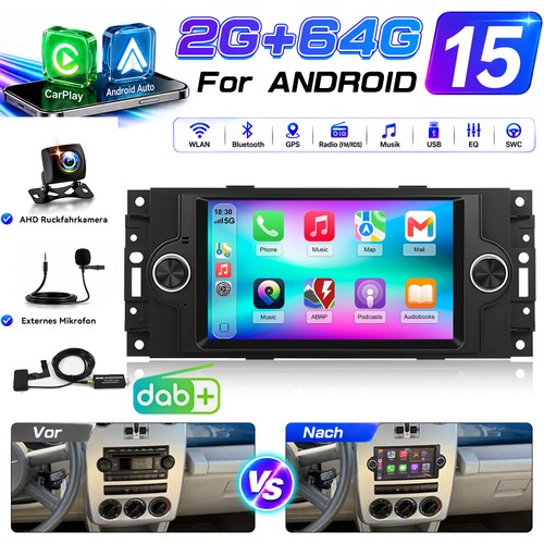 Dab kamera autoradio - 2+64,