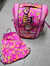 McNeill Schulranzen Set 4-tlg. Ergo Primero McLight Crazy Cat