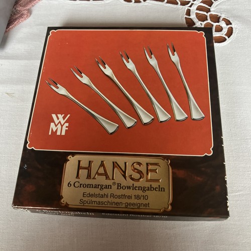 Sechs wmf bowlengabeln - wmf,