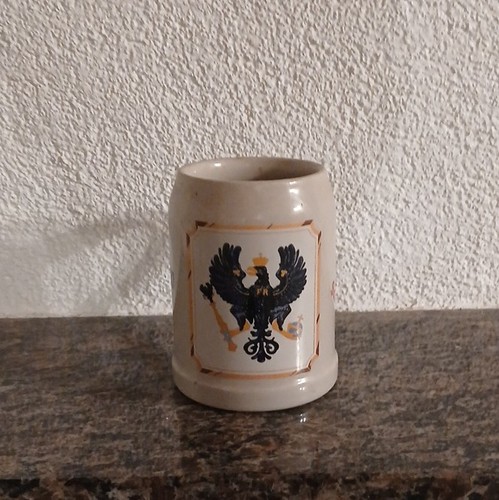 Schultheiss steingut bierkrug - steingut,