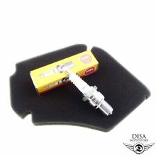 Zündkerze und Luftfilter für