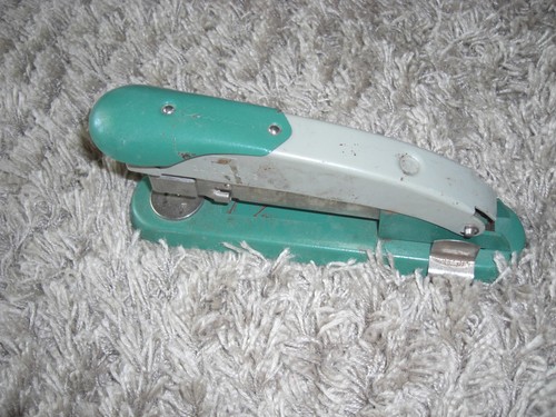 Vintage heftgerät tacker - vintage,