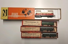 Konvolut Piko Spur N 1x BR 118 + 3x Personenwagen In OVP