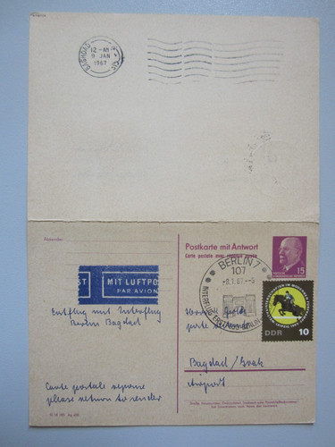 Ddr 1967 ulbricht pf - ga,