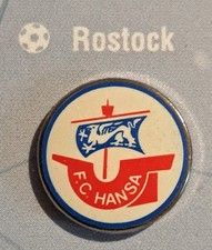 Pin seltener FC Hansa Rostock Saison 2001 / 2002 Logo Pin * Sammlerzustand