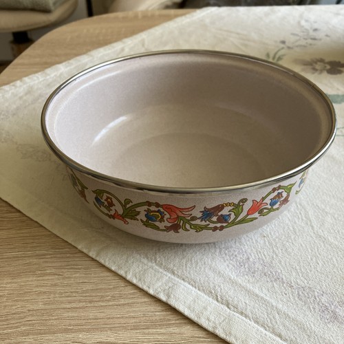 Vintage emaille schüssel mit - vintage,