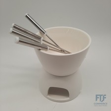 joeji's Kitchen Schoko Fondueset Keramik Mini Schokofondue Käsefondue Fondu... 1