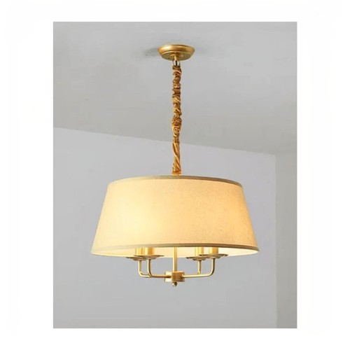 Pendelleuchte stoff metall - pendelleuchte,
