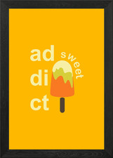 The Sweet Addicted Gerahmtes