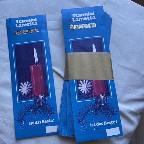 Stanniol lametta packung - stanniol, 25