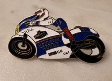 Vintage Pin Honda-Rennmotorrad