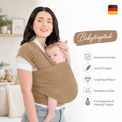 Babytragetuch 100 baumwolle - babytragetuch, 100%