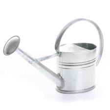 Gießkanne Zinkgießkanne 10 L Metallgießkanne verzinkt Blechkanne Deko Garten