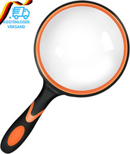 Lupe 10Fach 100Mm Große Handlupe Leselupe Für Senioren Kinder, Bruchsicherer Rut
