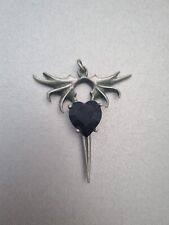 Alchemy Gothic Dragon Heart Kette Anhänger 