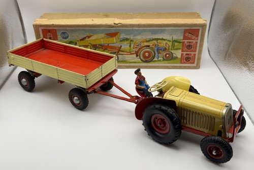 Gescha traktor mit anhänger - gescha,
